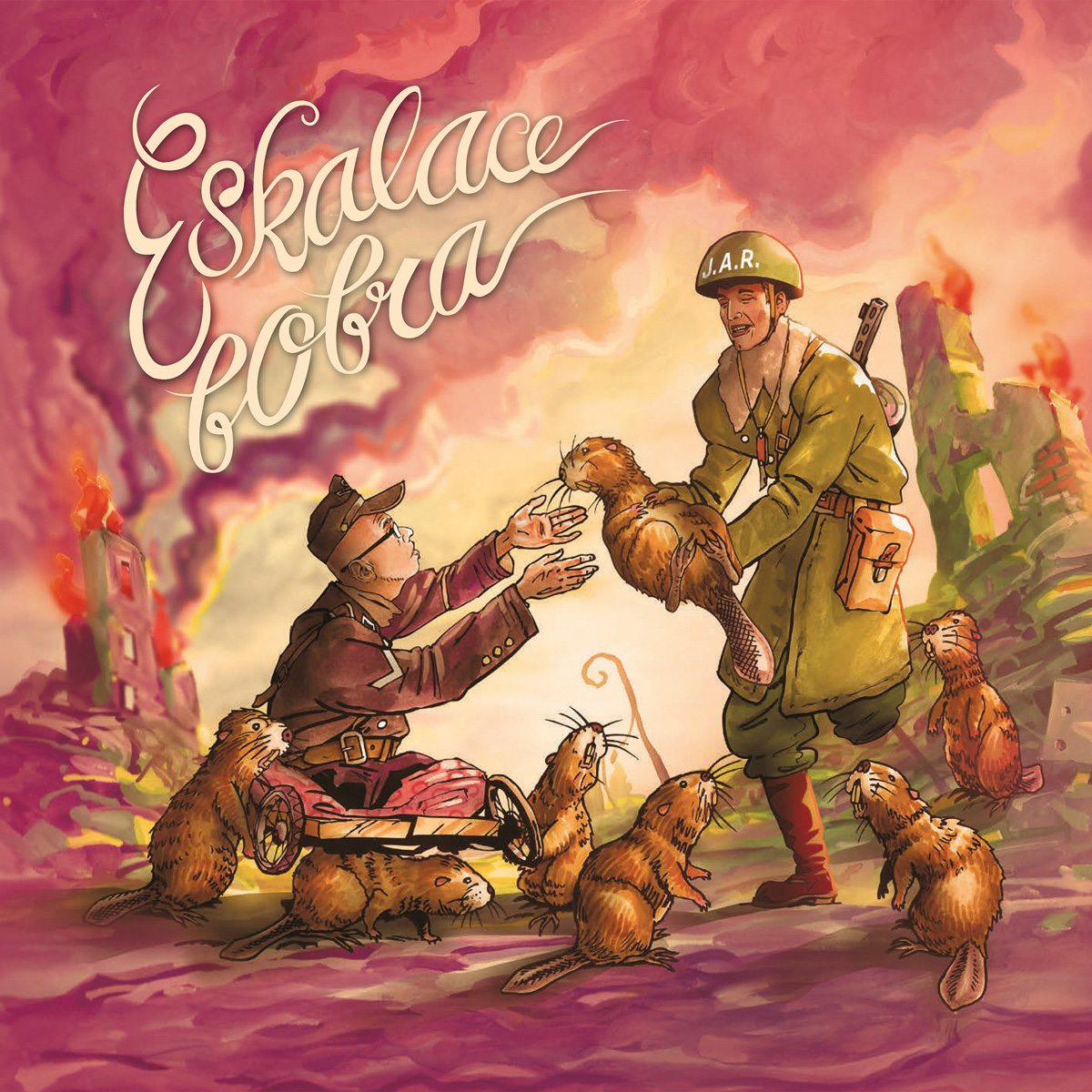 J.A.R. - Eskalace Bobra, Vinyl Album